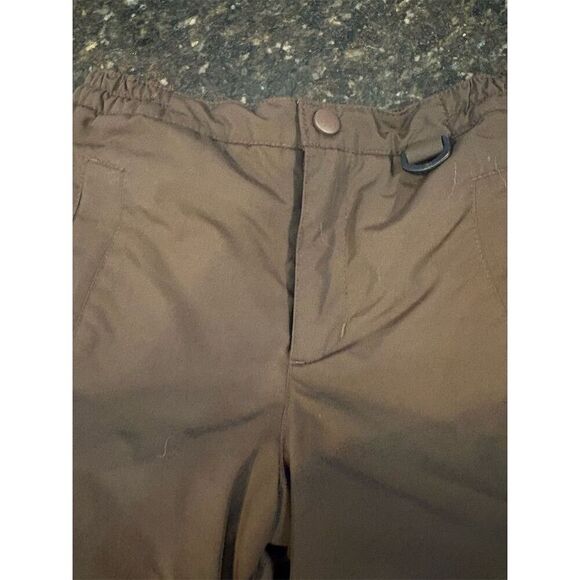 Lands' End Boys Brown Ski Pants Size 4 Insulated Winter Activewear - Picture 2 of 7